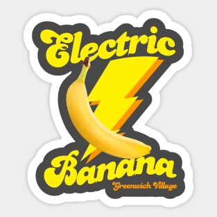 Electric Banana - Greenwich Village Sticker